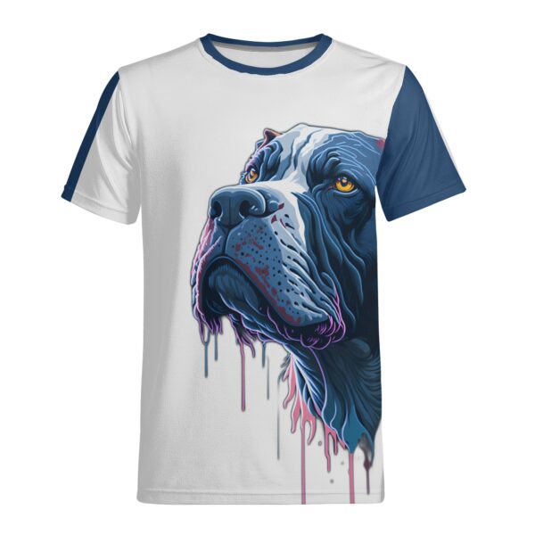 Camiseta Masculina Estampado Completo BULLDOG A.I. | 90% Polyester + 10% Spandex