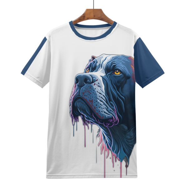 Camiseta Masculina Estampado Completo BULLDOG A.I. | 90% Polyester + 10% Spandex - Imagen 5