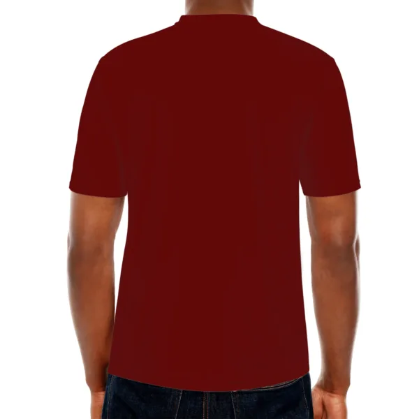 Camiseta de hombre con estampado de llama andina | Hecho a mano y duradero - Imagen 4