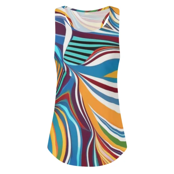 Women's All Over Print Vest