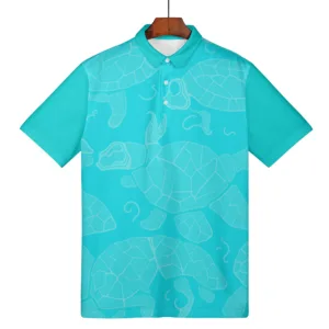 Women's All Over Print Polo Shirt